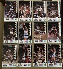 1989-90 Denver Nuggets Children’s Hospital Pepsi 7 Eleven 12 Card Set picture