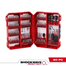 Milwaukee 48-32-4094 SHOCKWAVE Impact Duty Driver Bit Set - 80PC picture