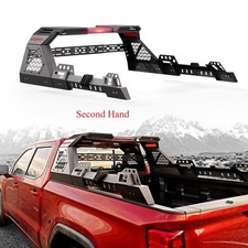 Adjustable Truck Bed Roll Bar Chase Rack w/ LED For F150 Silverado Ram Tacoma picture