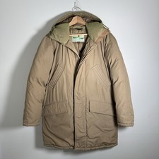 Vintage 1970s Eastern Mountain Sports Goose Down Parka Jacket Hooded Men’s Sz M picture