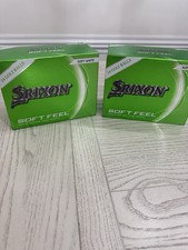 2 Brand New Srixon Soft Feel Double Dozen Golf Balls White picture
