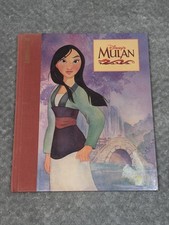 Disney Press, MULAN Vintage The Disney Store Hardcover Reading Story Book, 1998 picture