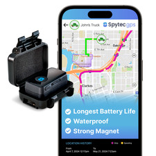 Spytec GPS Portable GPS Tracker for Cars Trucks Vehicles and Loved Ones w/ Case picture