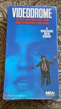 MCA VIDEODROME VHS 1987 David Cronenberg James Woods Sci Fi Horror Uncut Tested picture