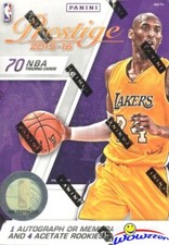 2015/16 Panini Prestige Basketball Factory Sealed Blaster Box-AUTO/MEM+4 ACETATE picture