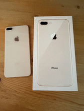 iPhone 8 Plus 64GB Gold Locked AT&T Excellent Condition Original Box picture