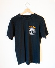 Vintage Salem Massachusetts Witch City T Shirt - Washed Black picture