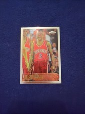 ALLEN IVERSON 1996-97 TOPPS CHROME #171 RC ROOKIE *PHILADELPHIA 76ERS NUGGETS* picture