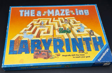 Vintage 1988 Ravensburger The aMAZEing Labyrinth Board Game 439 Complete picture