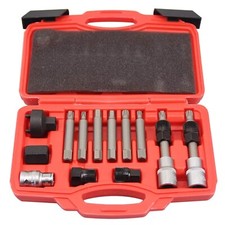 13pc Alternator Freewheel Pulley Removal Socket Tool Bosch Renault picture