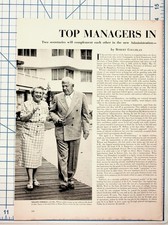 1950s Magazine Article WILSON & HUMPHREY Business Cabinet & Ads picture