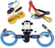 Camplux 6L 12V Water Pump High Pressure Caravan RV Boat Gas Hot Water System Kit picture