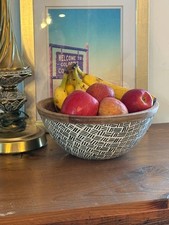 Vintage Handcrafted Mango Wood Bowl picture