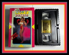 Rare Foxy Boxing 1986 Big Box Gold Label Clean VHS Shot Live Traci Lords OOP picture