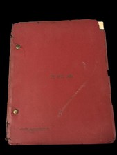 Stephen Schwartz The Magic Show Signed Autograph Original Broadway Script picture