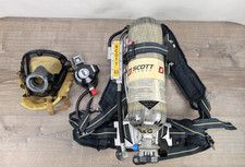 Scott 4.5 SCBA Air-Pak Harness 4500PSI E-Z Flo Regulator SKU: 1 picture