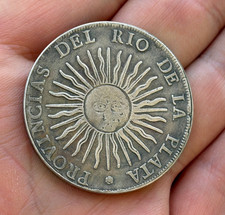 1813 Argentina 8 Real picture