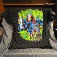 Vintage 1992 Marvel Comics Deaths Head II T Shirt XL Fits L Boxy Anvil picture