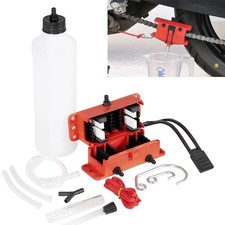 Motorcycle Chain Cleaner Tool Kit Bike Cleaning Brush Washer Lubricator picture