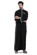 Thobe jubba Dishdasha Al RAYAN Thoub Muslim Islamic Men's Dress Abaya Kaftan  picture