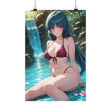 Sabrina / Homika ホミカ Pokemon Anime Girl Spring Lake Bikini Wall Poster picture