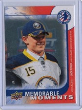 2015-16 UD NHCD USA Jack Eichel Memorable Moments Rookie Fire Sale picture