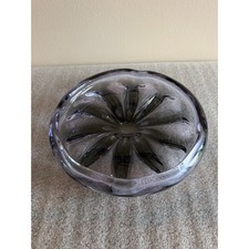 Vintage Italian Hand-Blown Sommerso Murano Glass Bowl - 1960's picture