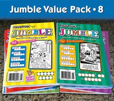 Penny Press/Dell Jumble pack 8 picture