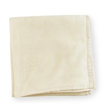 Sferra St. Moritz Ivory Super King Blanket Plush Combed Cotton Soft Portugal NEW picture