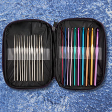 22pcs Crochet Hook Set Yarn Knitting Needles Sewing Tools DIY Crochet Craft Tool picture