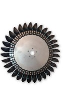 32 Spoon Pelton Wheel Turbine Kit - ALUMINUM HUB & HDPE Paddles Stainless Bolts picture