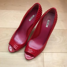 Rare Miu Miu Pumps Size 38 EU Heels Beautiful Condition Worn Once picture