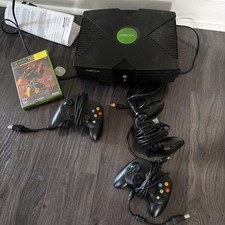 Microsoft Original Xbox Console Bundle XBOX 3 CONTROLLER W/ CORDS picture