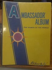 Ambassador Stamp Album Copyright 1976 38 stamps picture