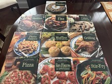 Lot Of 10 William-Sonoma Kitchen Library Cook Books Hardcover-Like New picture
