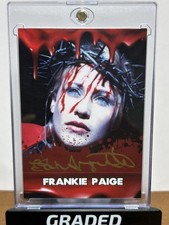 Patricia Arquette signed Stigmata Frankie Paige trading card Beckett COA picture