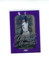 2026 Topps Chrome Freddie Freeman #DM-49 Diamond Moments Purple Refractor 38/75 picture