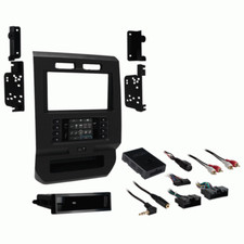 METRA 99-5834CH / S-DIN or D-DIN RADIO DASH KIT FOR 2015-2022 FORD F-150/250/350 picture