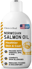 Salmon Oil for Dogs - Premium Fish Oil for Skin and Coat Health - Omega 3 Supple picture