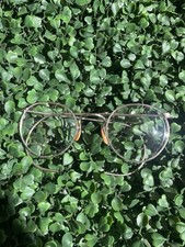 The coolest vintage round titanium metal artist glasses frames picture