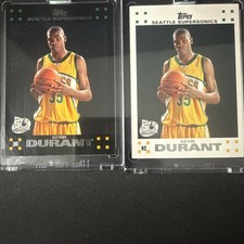 Topps 2007 Topps Kevin Durant Rookie Card SET both card  picture