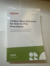 2024 Optum Coders' Desk Reference for Procedures (ICD-10-PCS)  picture