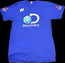 RARE 2013 Autographed “Skywire Live” Tee, S-M, Discovery Channel Nik Wallenda picture