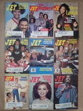 (x9) Black Interest JET Magazine Lot 1983 2000 Celebrity Fashion Sports Music picture