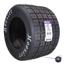 Hoosier Flat Track & TT Tire 18.0X10.0-10 CB RD20 with Hoosier Keychain picture