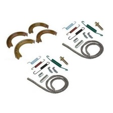 8NAA2250 8N2200B New Brake Shoe Set with Hardware Kits Fits Ford 8N NAA Tractors picture