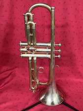 Martin Handcraft Imperial Cornet, Gold Plated, Highly Engraved, ~1936, Excellent picture