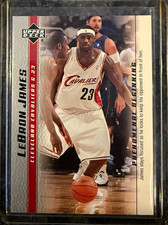 2004 Upper Deck LeBron James #14 Cleveland Cavaliers 2nd Year Card NM⁠ picture