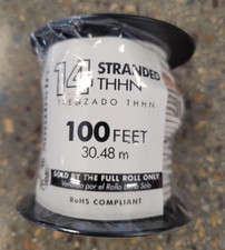 Wire 14awg Thhn-Stranded White 100ft, No. 22956784  Southwire Company picture