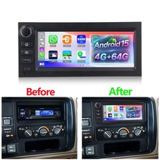 4+64GB CarPlay Android 15 Plug Play GPS Car Radio For Chevrolet C 1500 1995-1999 picture